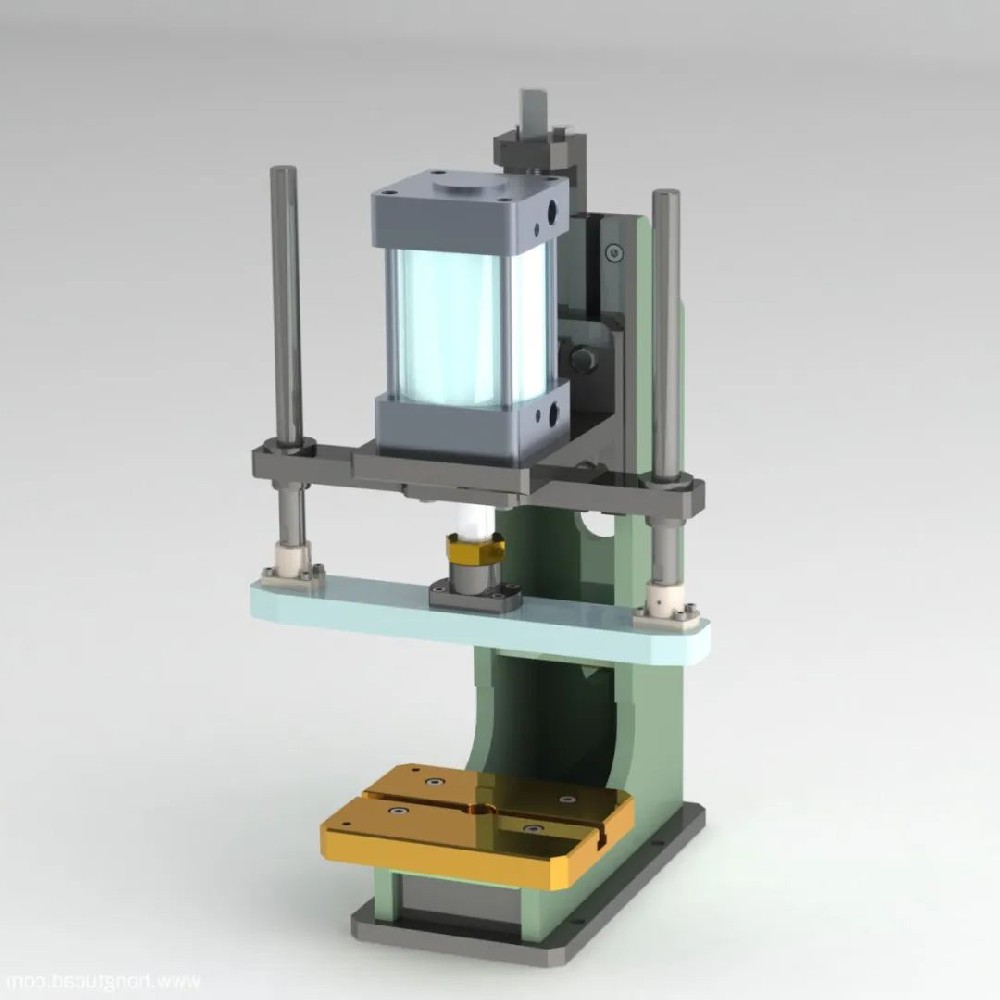 500KG壓力機3D圖紙1